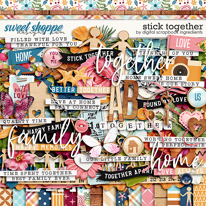 Stick Together by Digital Scrapbook Ingredients