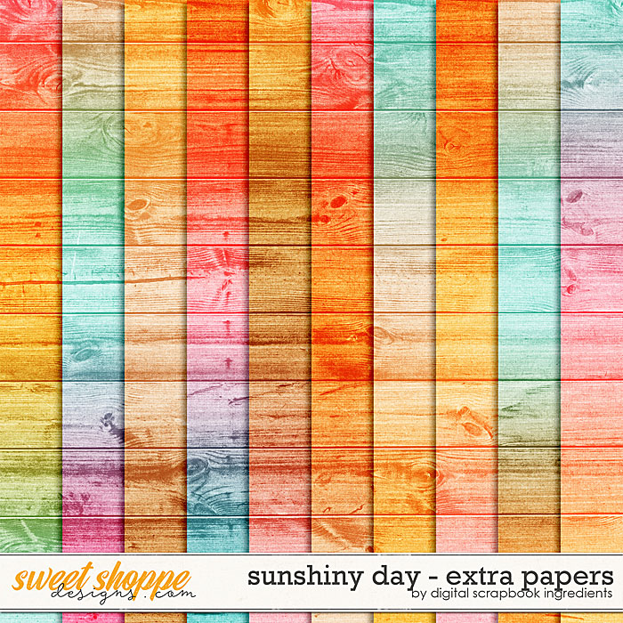 Sunshiny Day | Extra Papers by Digital Scrapbook Ingredients