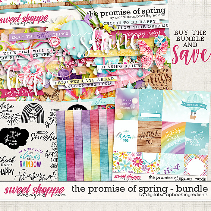 The Promise Of Spring Bundle by Digital Scrapbook Ingredients