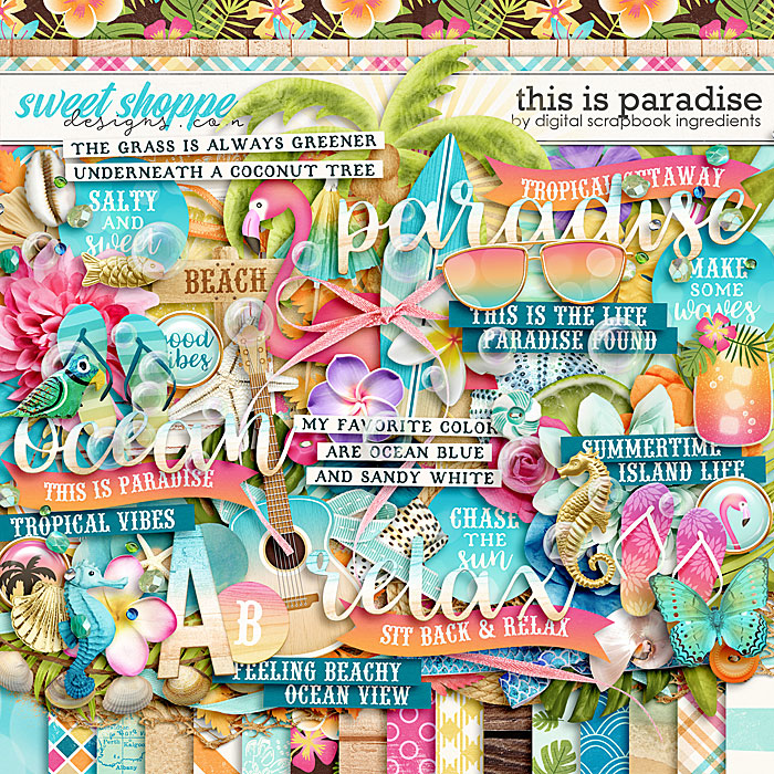 This Is Paradise by Digital Scrapbook Ingredients