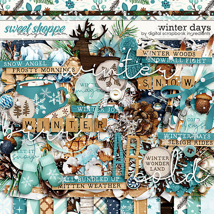 Winter Days by Digital Scrapbook Ingredients