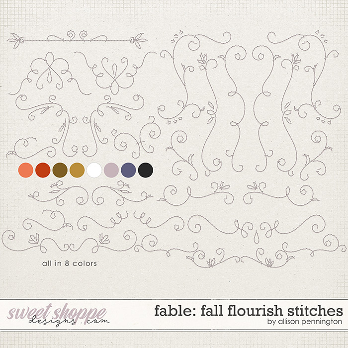 Fable: Fall Flourish Stitches by Allison Pennington