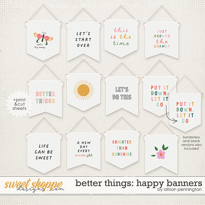 Better Things: Happy Banners by Allison Pennington