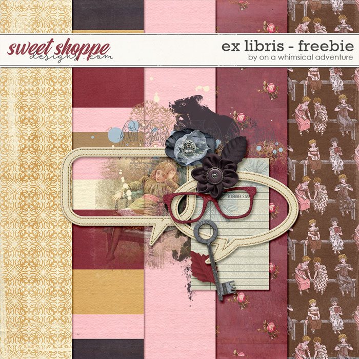 Ex Libris Freebie by On A Whimsical Adventure Ex Libris Freebie by On A Whimsical Adventure