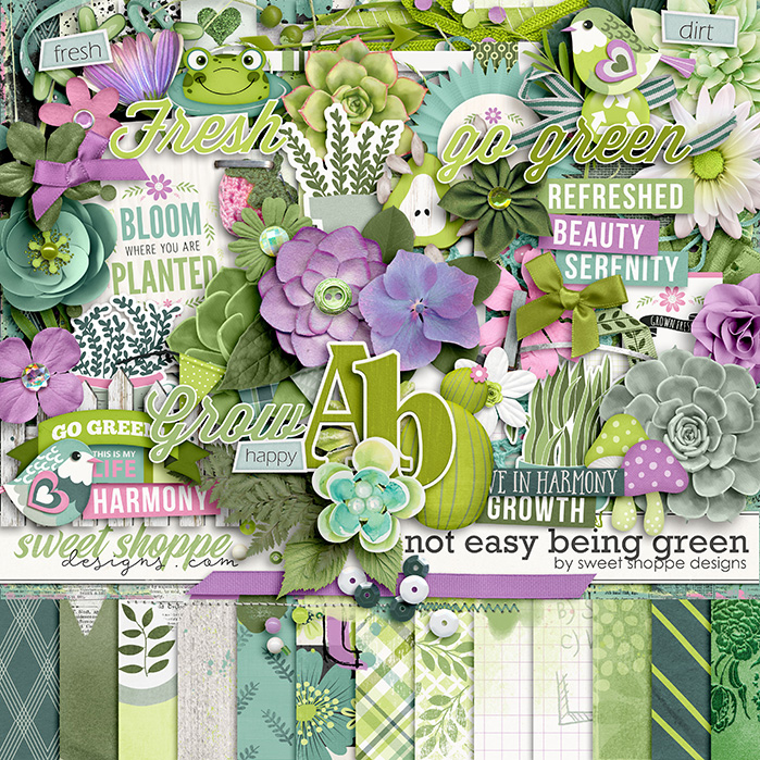 *FLASHBACK FINALE* Not Easy Being Green by Sweet Shoppe Designs