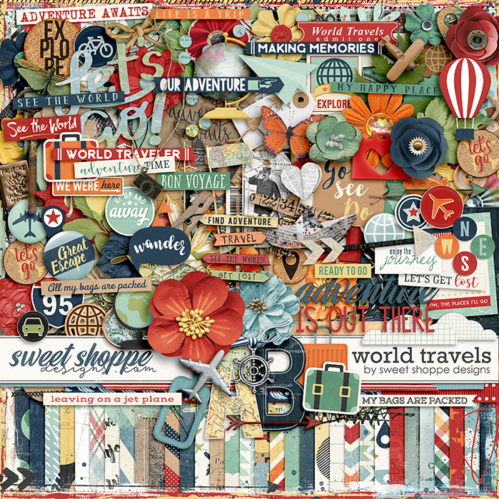 *FLASHBACK FINALE* World Travels by Sweet Shoppe Designs