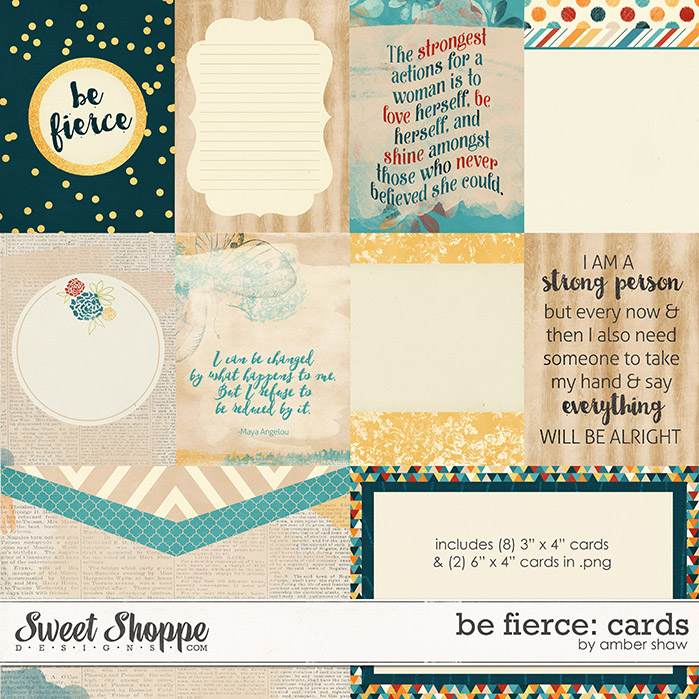Be Fierce: Cards by Amber Shaw Be Fierce: Cards by Amber Shaw