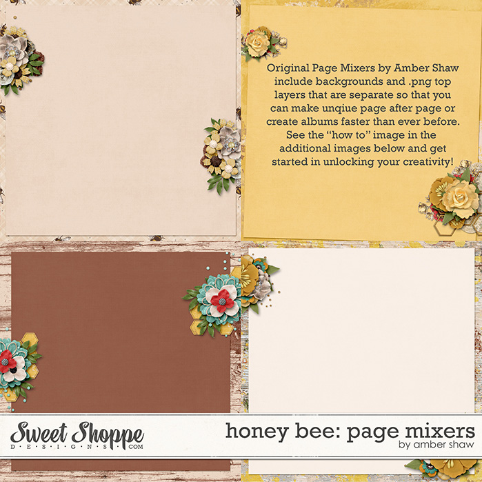 Honey Bee: Page Mixers by Amber Shaw Honey Bee: Page Mixers by Amber Shaw