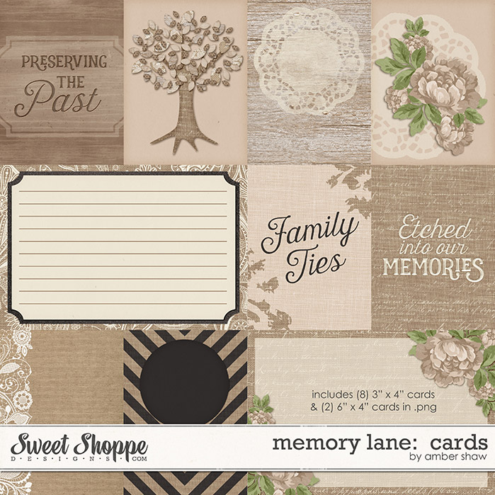 Memory Lane: Cards by Amber Shaw Memory Lane: Cards by Amber Shaw