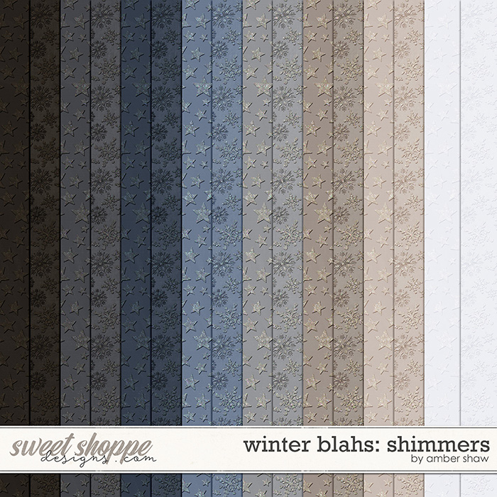 Winter Blahs: Shimmers by Amber Shaw Winter Blahs: Shimmers by Amber Shaw