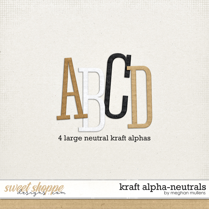 Kraft Alpha-Neutrals by Meghan Mullens Kraft Alpha-Neutrals by Meghan Mullens