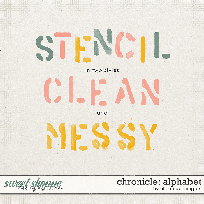 Chronicle: Alphabet by Allison Pennington