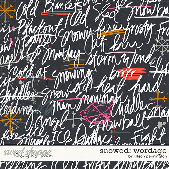Snowed: Wordage by Allison Pennington