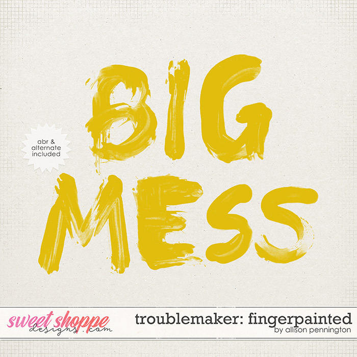 Troublemaker: Fingerpainted by Allison Pennington