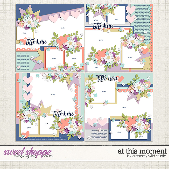 At This Moment Layered Templates by Amber