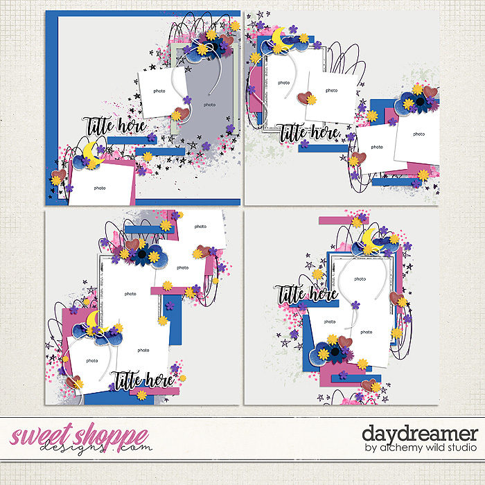 Daydreamer Layered Templates by Amber