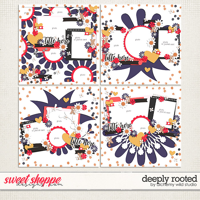 Deeply Rooted Layered Templates by Alchemy Wild Studio Deeply Rooted Layered Templates by Alchemy Wild Studio