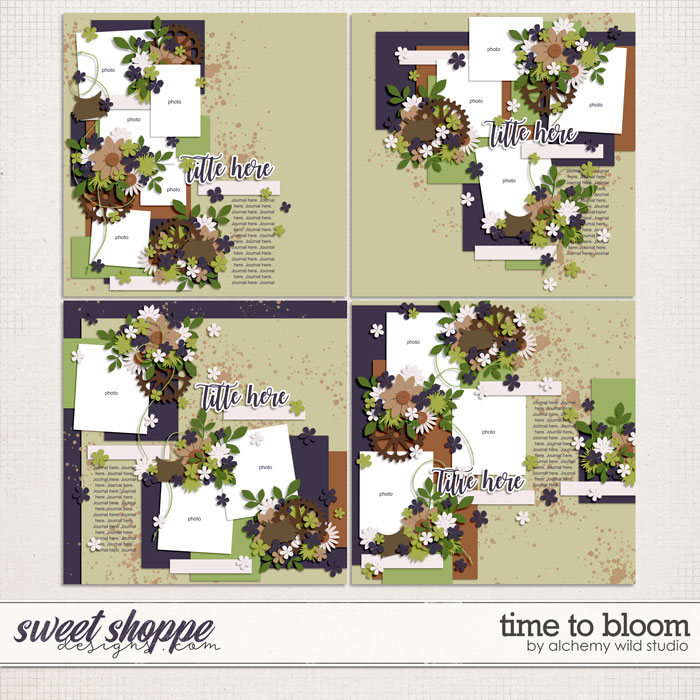 Time to Bloom Layered Templates
