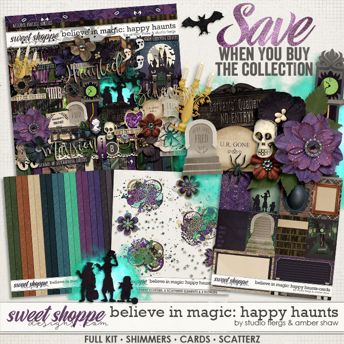 Believe in Magic: Happy Haunts Collection by Amber Shaw & Studio Flergs 