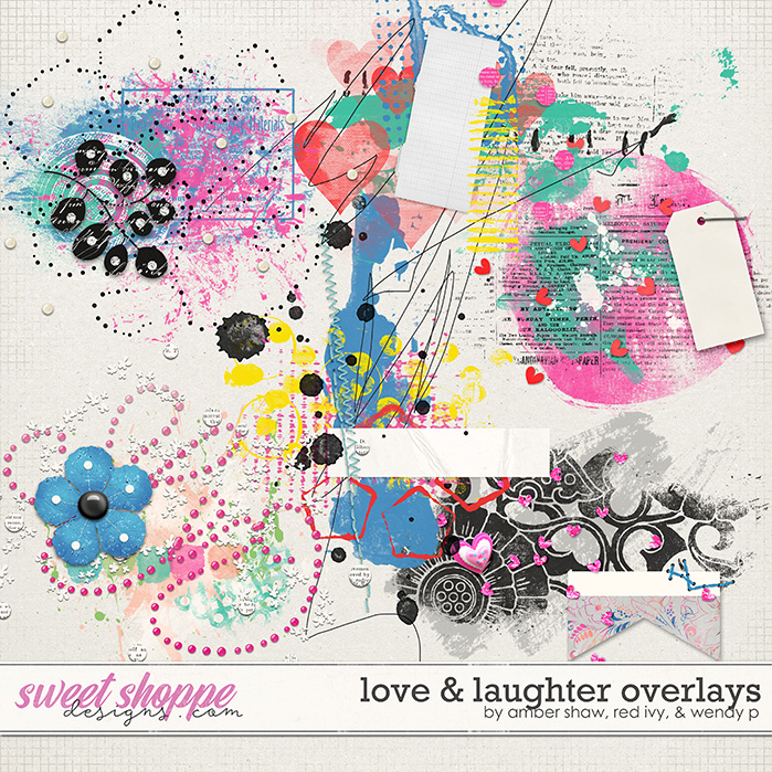 Love & Laughter Overlays by Amber Shaw, Red Ivy & Wendyp Love & Laughter Overlays by Amber Shaw, Red Ivy & Wendyp