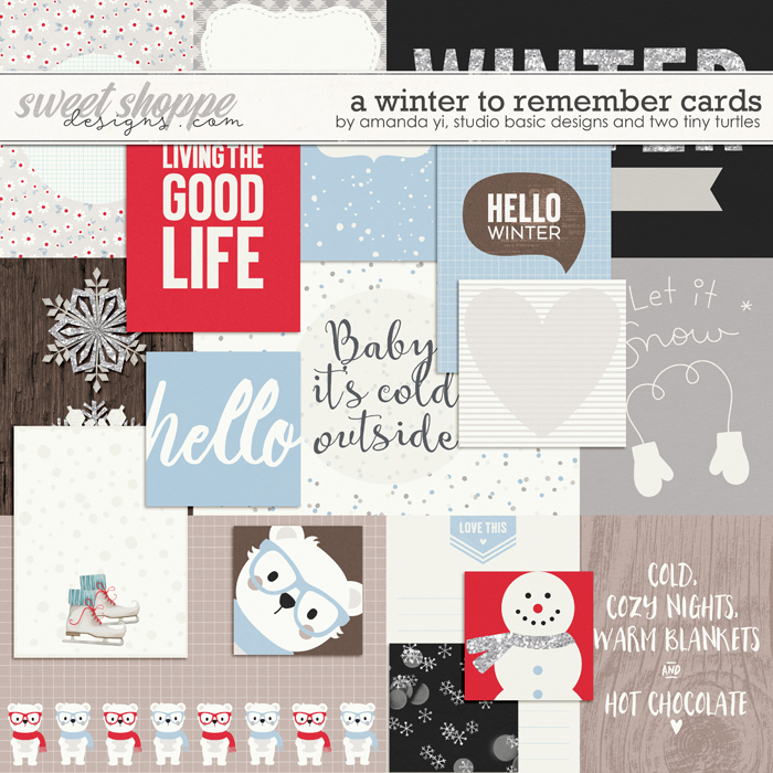A Winter To Remember: Cards by Amanda Yi, Studio Basic Designs & Two Tiny Turtles A Winter To Remember: Cards by Amanda Yi, Studio Basic Designs & Two Tiny Turtles