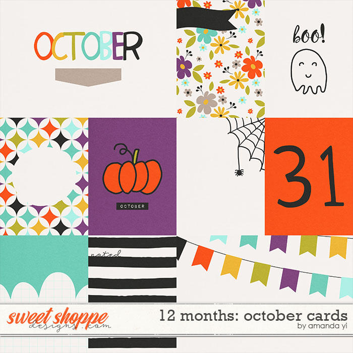 12 Months: October Cards by Amanda Yi 12 Months: October Cards by Amanda Yi
