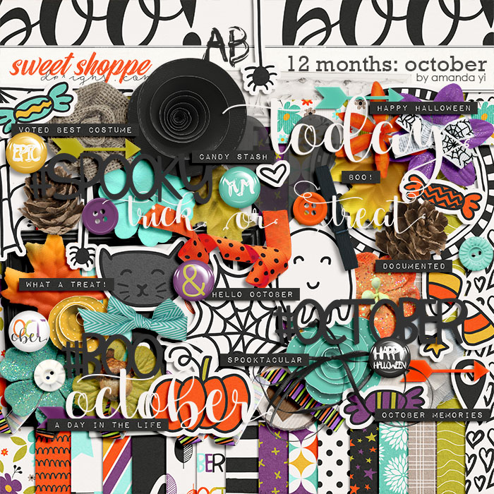 12 Months: October by Amanda Yi 12 Months: October by Amanda Yi