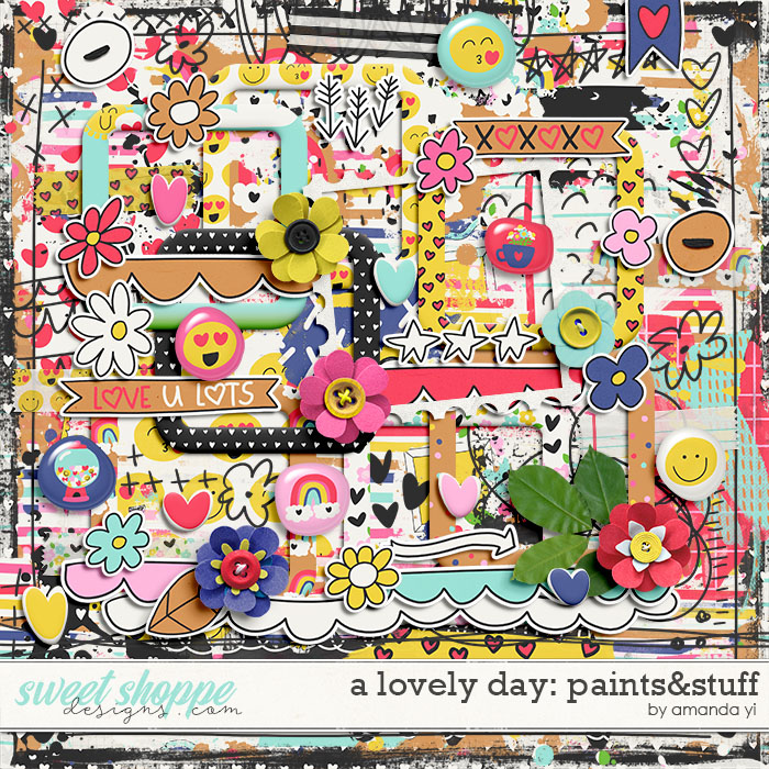 A lovely day: paints&stuff by Amanda Yi