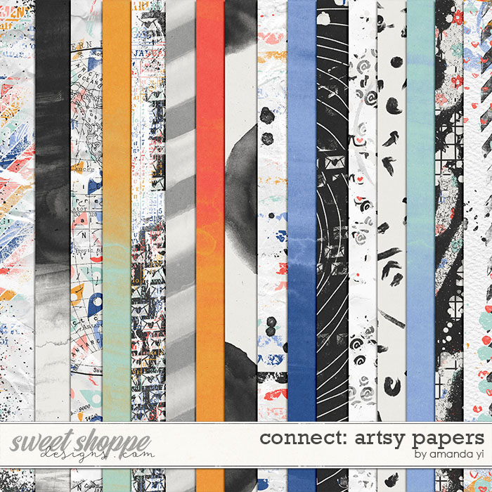 Connect: artsy papers by Amanda Yi