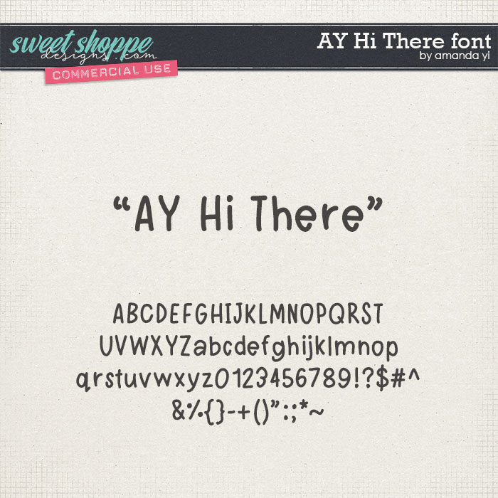 CU AY Hi There by Amanda Yi