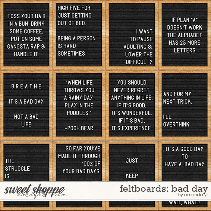 Feltboards: bad day by Amanda Yi Feltboards: bad day by Amanda Yi