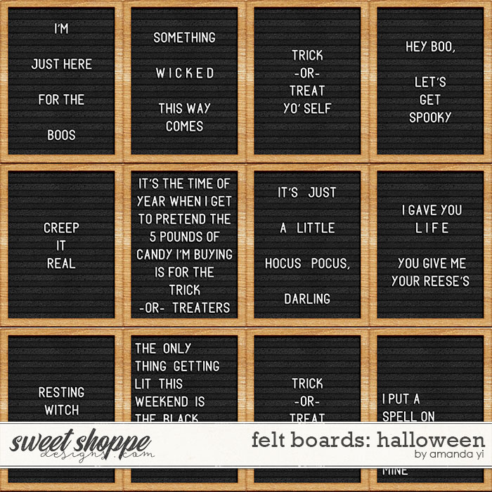 Felt Boards: Halloween by Amanda Yi