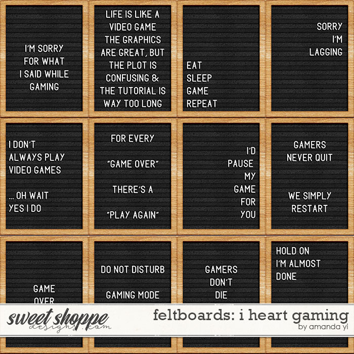 Feltboards: i heart gaming by Amanda Yi Feltboards: i heart gaming by Amanda Yi
