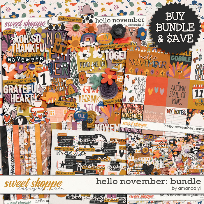 Hello November: bundle by Amanda Yi