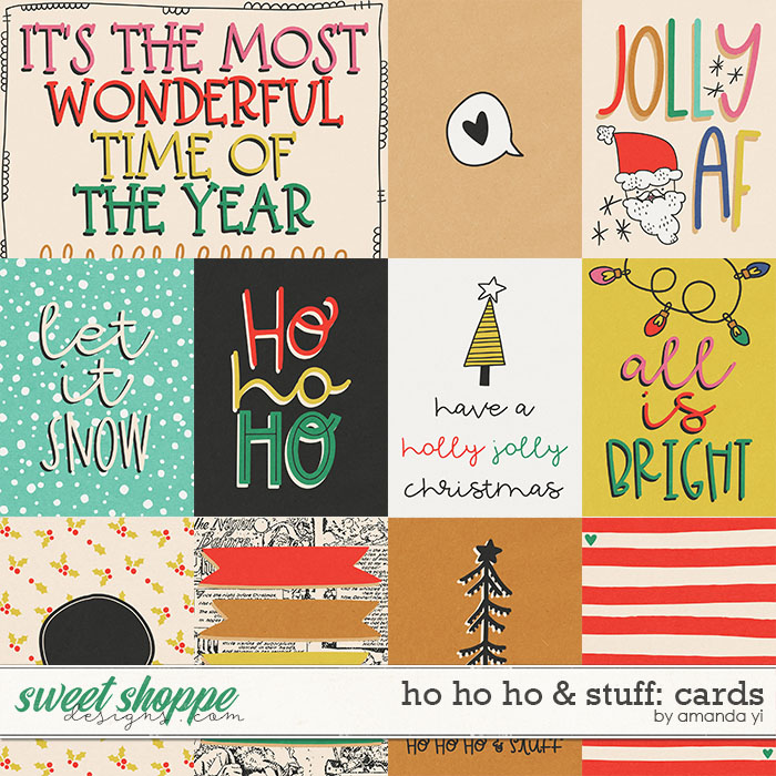 Ho ho ho & stuff: cards by Amanda Yi