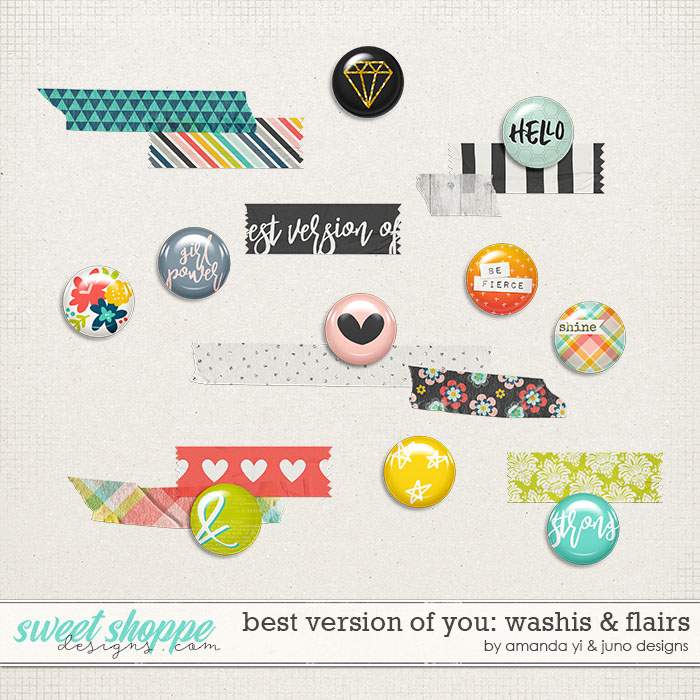 Best Version Of You: Washis & Flairs by Amanda Yi & Juno Designs Best Version Of You: Washis & Flairs by Amanda Yi & Juno Designs