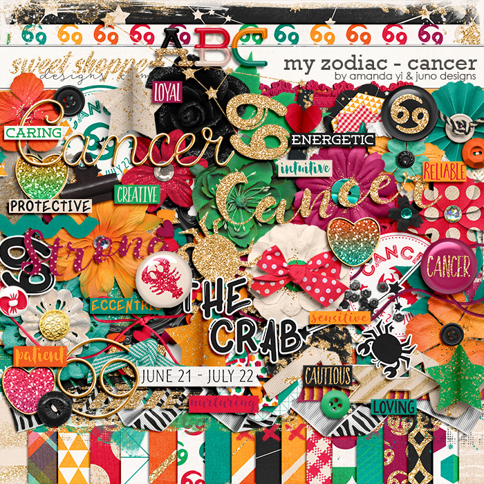 My Zodiac - Cancer by Amanda Yi & Juno Designs My Zodiac - Cancer by Amanda Yi & Juno Designs