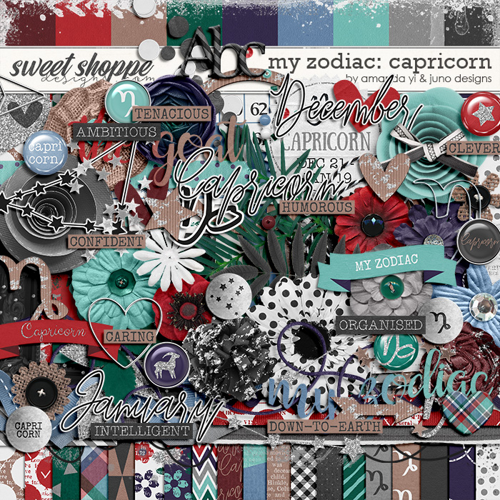 My Zodiac - Capricorn by Amanda Yi & Juno Designs My Zodiac - Capricorn by Amanda Yi & Juno Designs