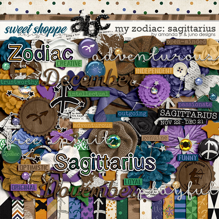 My Zodiac - Sagittarius by Amanda Yi & Juno Designs My Zodiac - Sagittarius by Amanda Yi & Juno Designs
