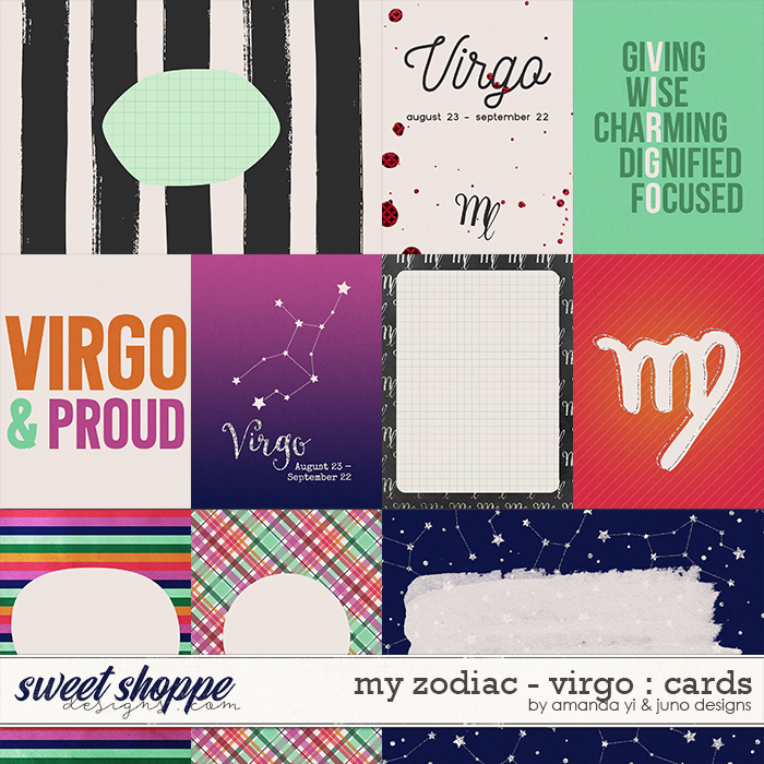 My Zodiac - Virgo : Cards by Amanda Yi & Juno Designs My Zodiac - Virgo : Cards by Amanda Yi & Juno Designs