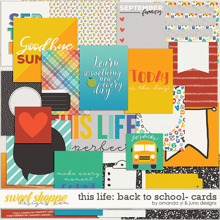 This Life: Back To School- Cards by Amanda Yi & Juno Designs This Life: Back To School- Cards by Amanda Yi & Juno Designs