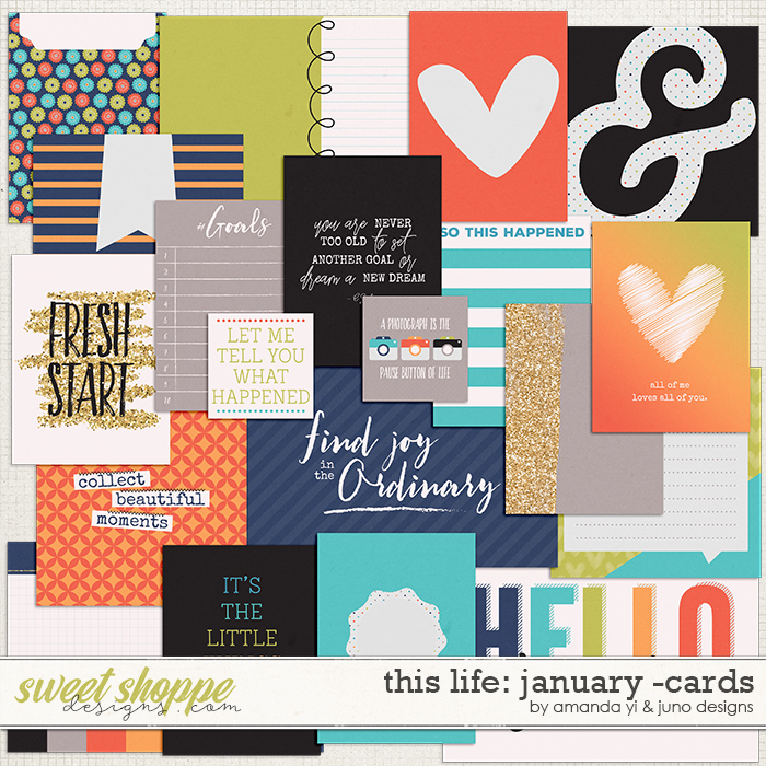 This Life: January - Cards by Amanda Yi & Juno Designs This Life: January - Cards by Amanda Yi & Juno Designs