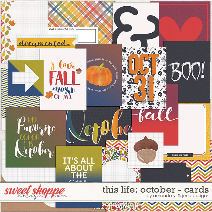 This Life: October - Cards by Amanda Yi & Juno Designs This Life: October - Cards by Amanda Yi & Juno Designs