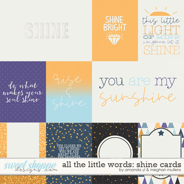 All The Little Words-Shine Card Pack by Amanda Yi and Meghan Mullens All The Little Words-Shine Card Pack by Amanda Yi and Meghan Mullens