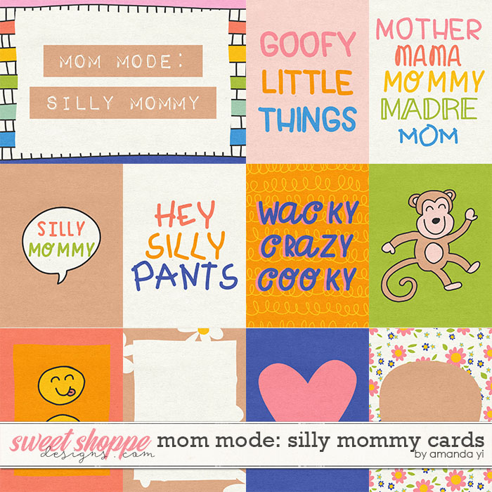Mom mode: silly mommy: cards by Amanda Yi