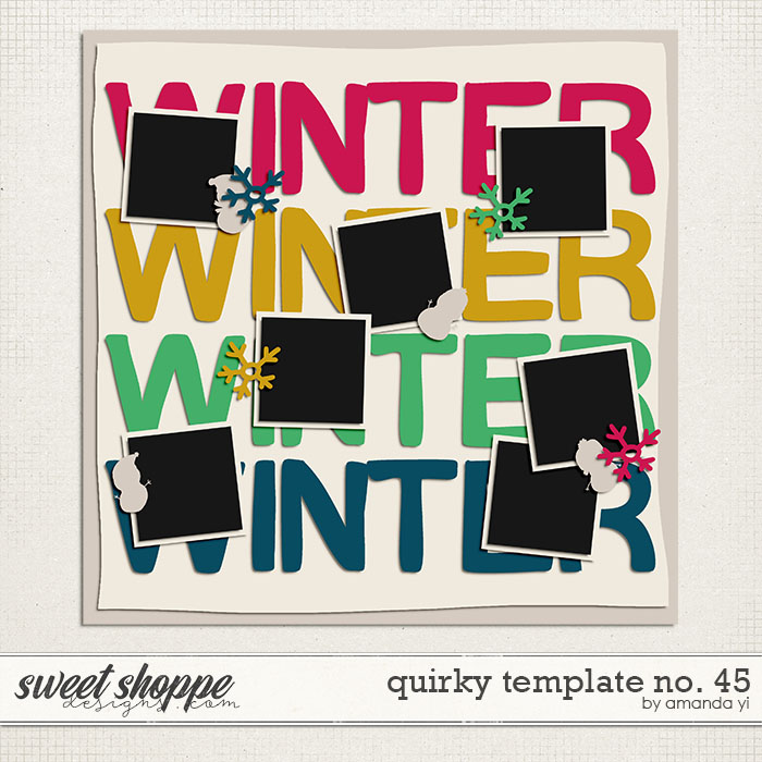 Quirky template no. 45 by Amanda Yi