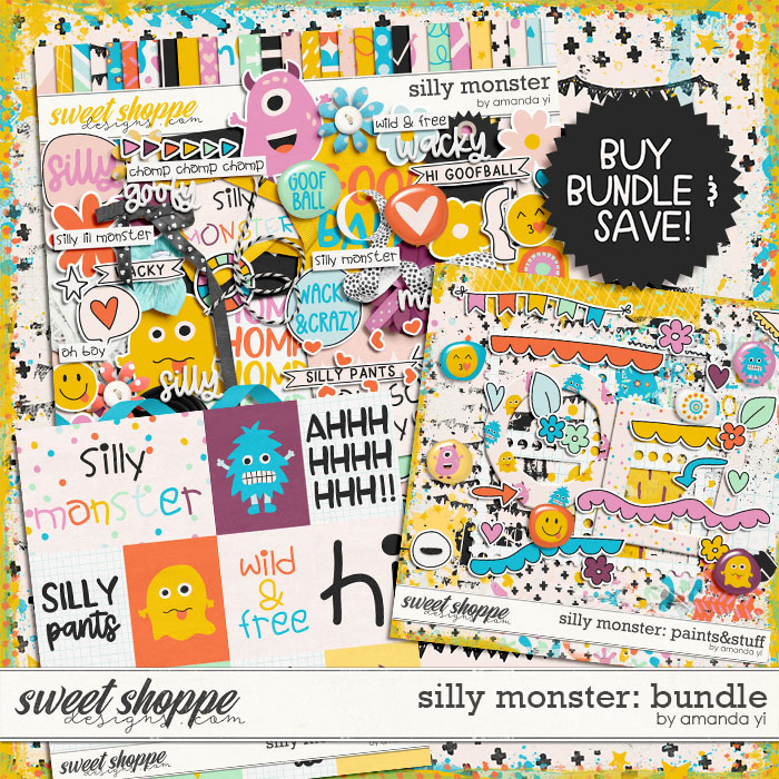 Silly monster: bundle by Amanda Yi