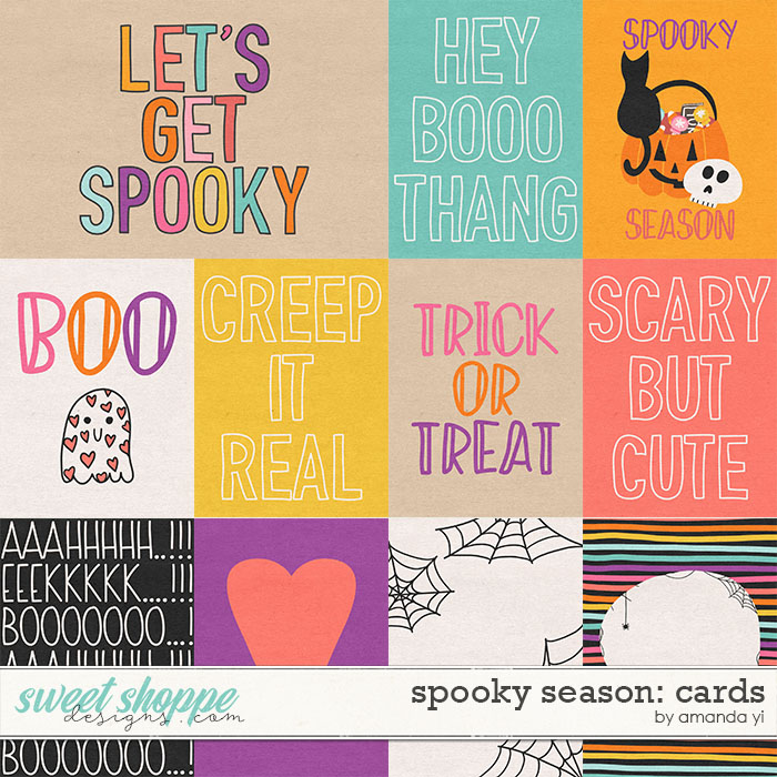 Spooky Season: cards by Amanda Yi