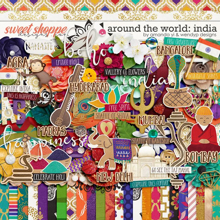 Around the world: India by Amanda Yi & WendyP Designs