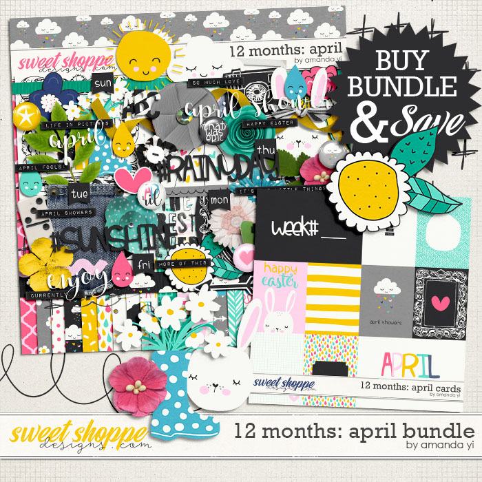 12 Months: April Bundle by Amanda Yi 12 Months: April Bundle by Amanda Yi